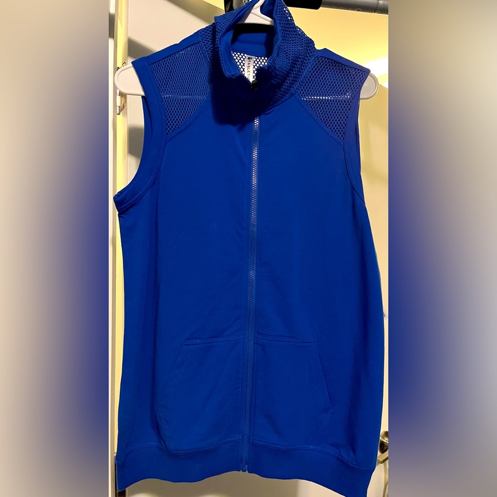 Fabletics cotton and mesh vest US S Small 5/6